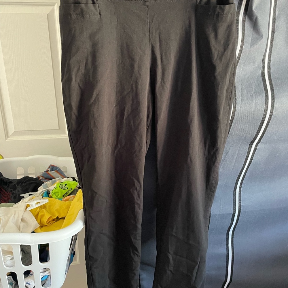 Briggs New York Black Trousers Relaxed Fit